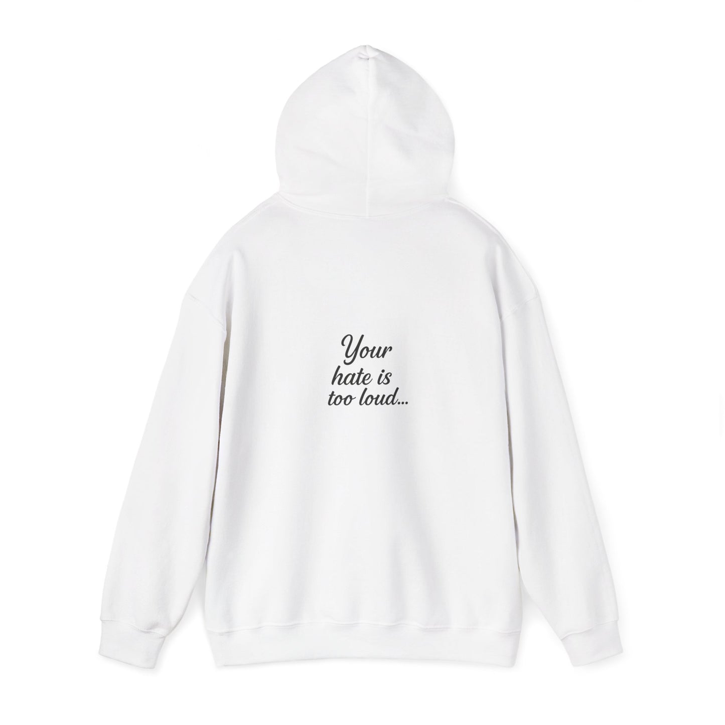 Elegant Shhh... Graphic Hoodie for Cozy Comfort, Trendy Streetwear, Gift for Her, Relaxation Wear, Casual Everyday Style