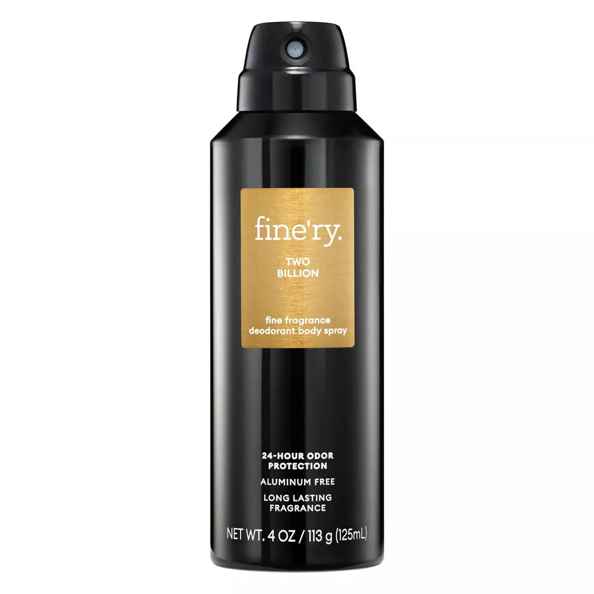 Fine'Ry. Men'S Deodorant Spray - Two Billion - 4Oz: Fresh Scent, under Arm Application