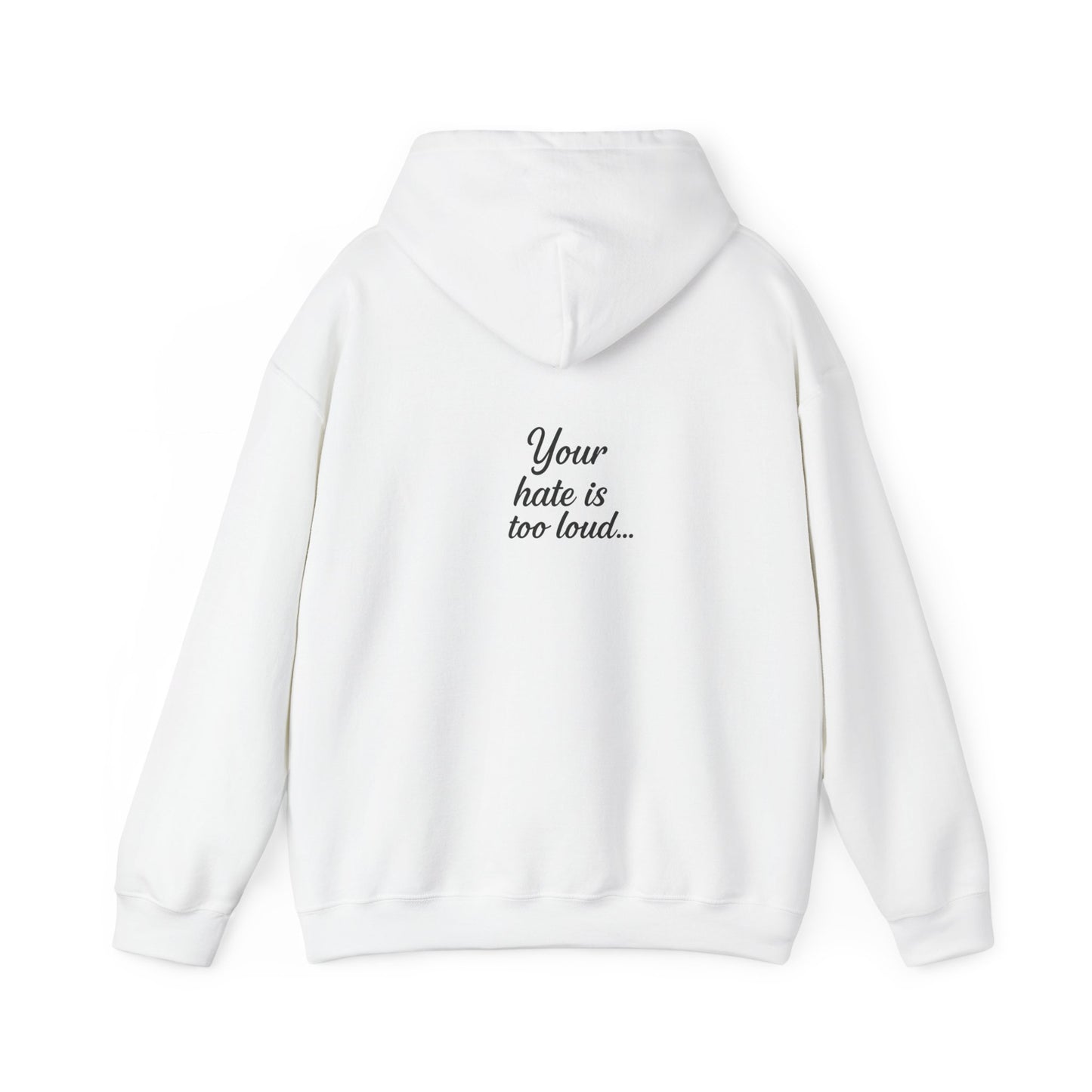 Elegant Shhh... Graphic Hoodie for Cozy Comfort, Trendy Streetwear, Gift for Her, Relaxation Wear, Casual Everyday Style