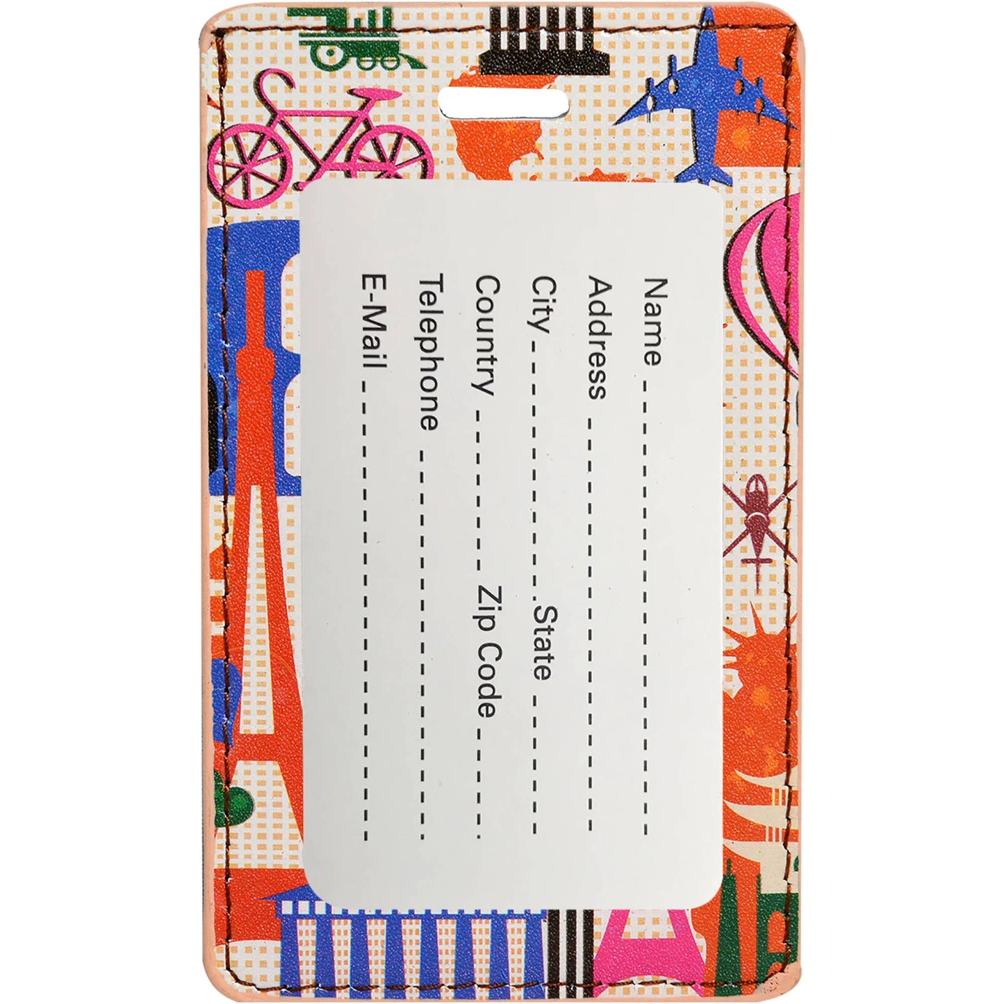 Designer Luggage Tag, 2Pk TR1274