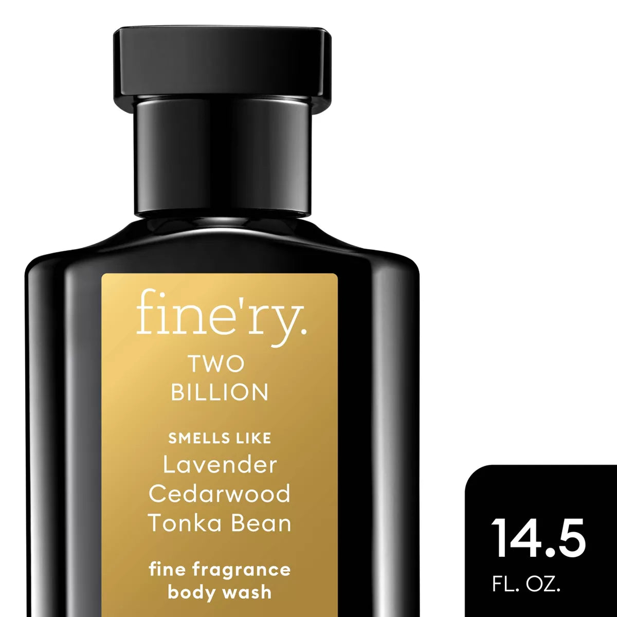 Fine'Ry. Men'S Body Wash - Two Billion - 14.5 Fl Oz: Fresh Scent, Whole Body, Normal Skin, Liquid Form