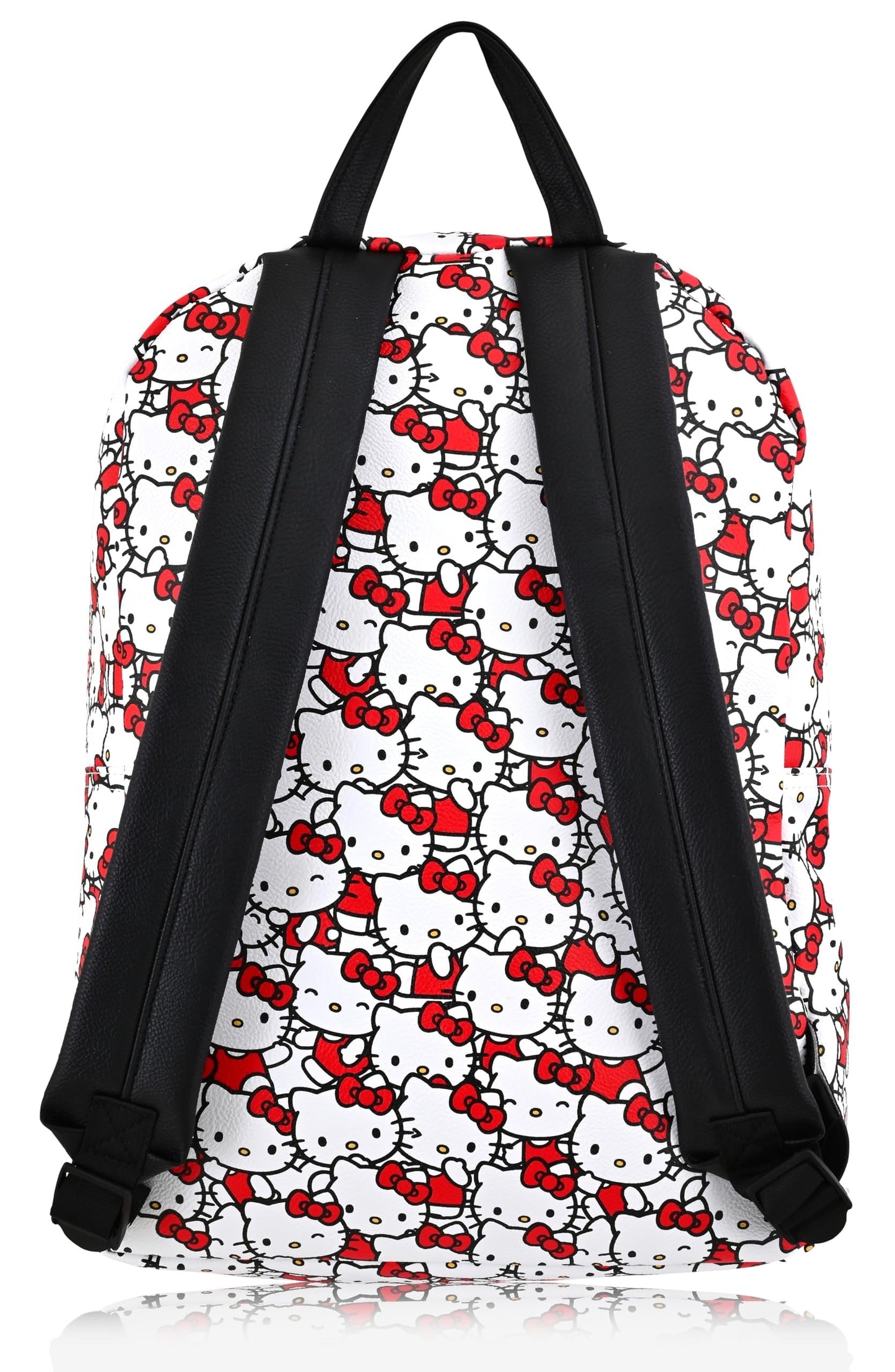 Sanrio Hello Kitty Backpack for Women, Men, Unisex Cute PU Leather Large Hello Kitty Backpack Purse Shoulder Purse | Hello Kitty Bag and Hello Kitty Accessories