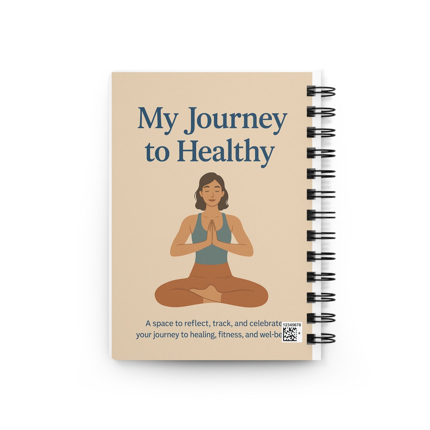 Healthy Lifestyle Journal | Wellness Tracker, Gratitude Journal, Self-Care Planner, Mindfulness Notebook, Fitness Goals Diary