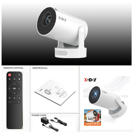 4K Mini Projector 12000 Lumen LED 1080P Wifi Bluetooth UHD Portable Home Theater