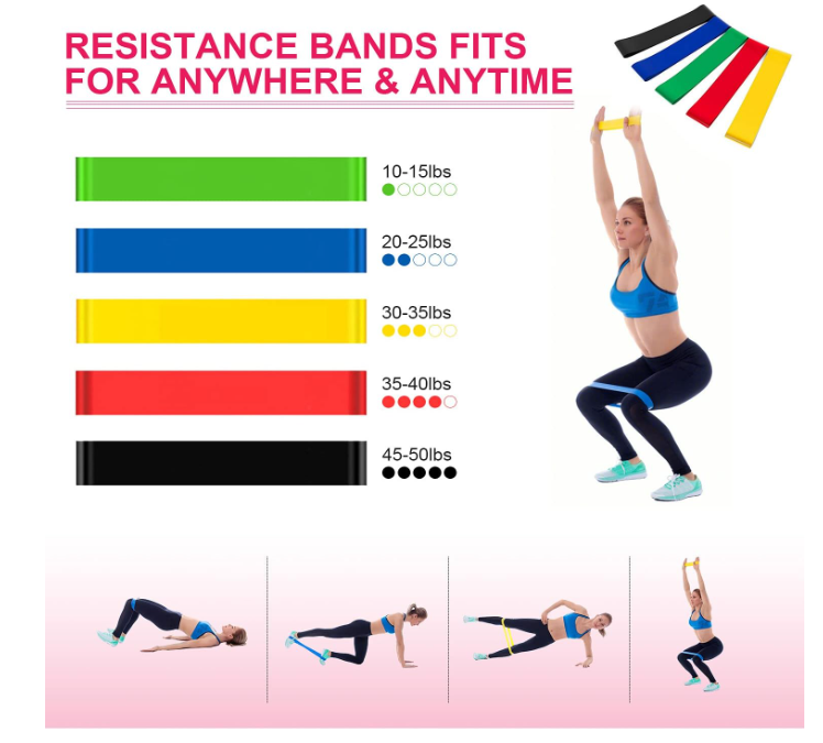Pilates Bar Kit with Resistance Band - Portable Yoga Pilates Stick Exercise Stick with Foot Loop Fitness Stretching Equipment Home Gym Bodybuilding for Fully Body Workout (Pink)