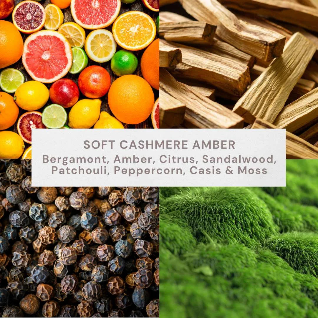 Better Homes and Gardens Soft Cashmere and Amber Scented 2-Wick Ombre Jar Candle 12Oz.