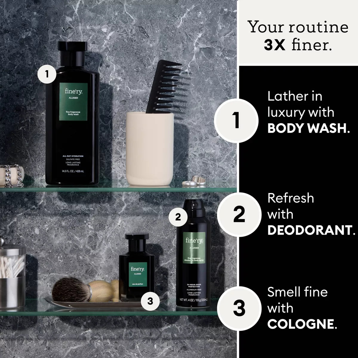 Fine'Ry. Men'S Eau De Cologne