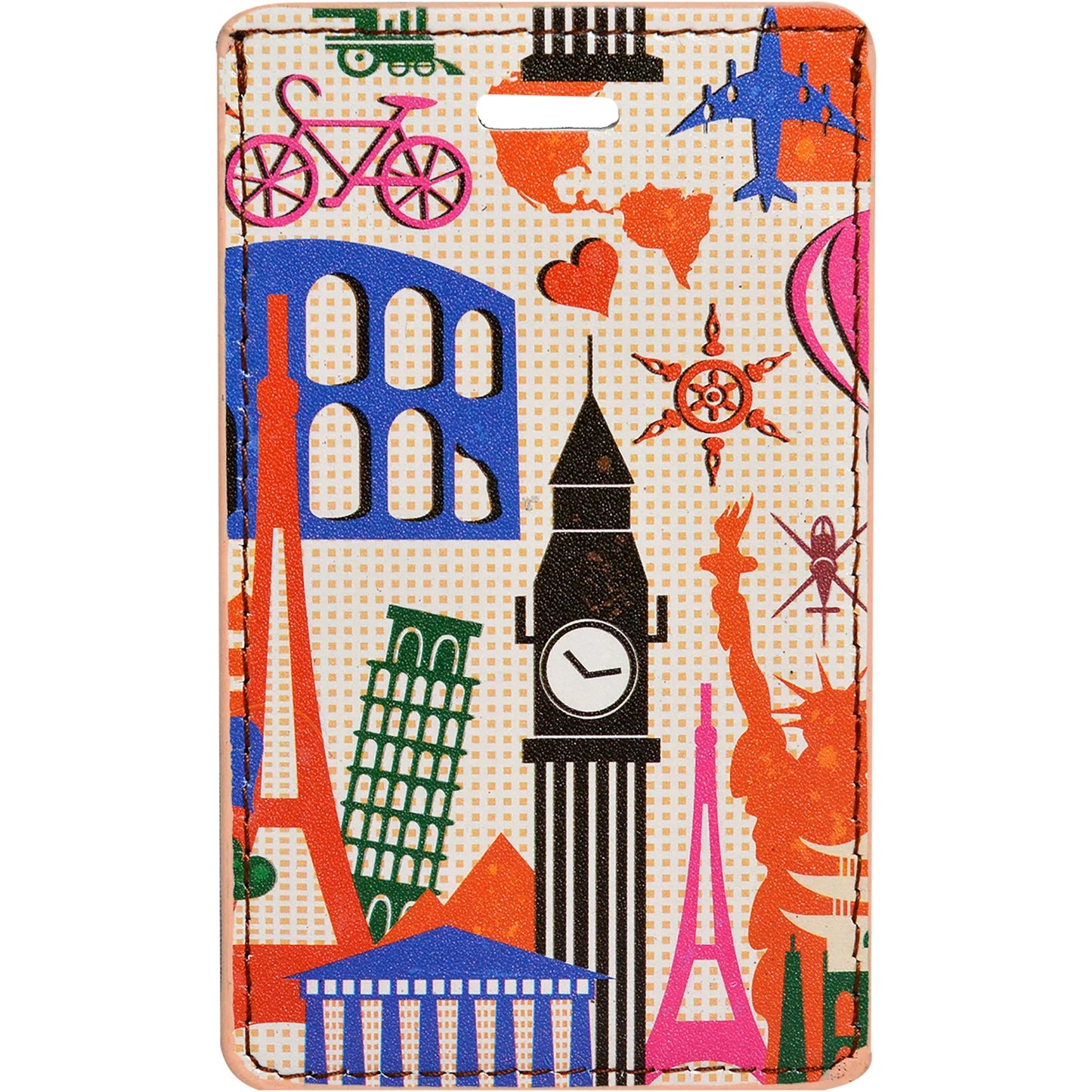 Designer Luggage Tag, 2Pk TR1274